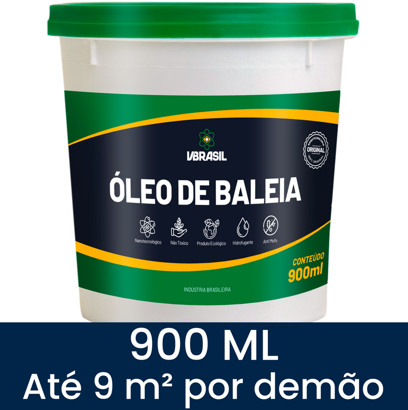 ÓLEO DE BALEIA VBRASIL 900ML