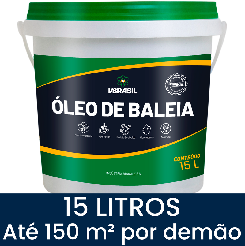 ÓLEO DE BALEIA VBRASIL 15L